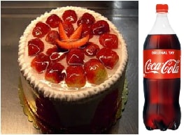 Çilekli Pasta Pastane