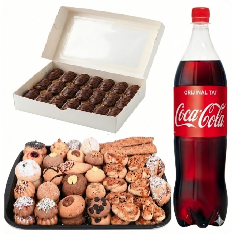 Hijyenik Üretim 1 kg Ekler ve Kuru Pasta Menüsü