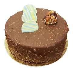 Zengin Lezzet Seri 6-9 Kişilik Yuvarlak Çikolatalı